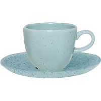 Чайная пара Oxford Ryo Bluy Bay фарфоровая 220 мл