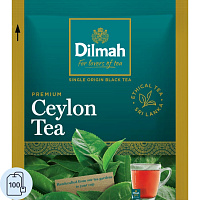 Чай Dilmah черный, в пакетиках, 2гx100пак фото Чай Dilmah черный, в пакетиках, 2гx100пак