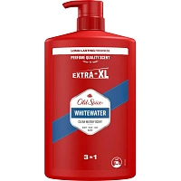 Гель для душа + шампунь 3в1 OLD SPICE мужской Whitewater 1л фото Гель для душа + шампунь 3в1 OLD SPICE мужской Whitewater 1л