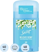 Дезодорант-антиперспирант женский Secret Delicate Scent 40 мл стик фото Дезодорант-антиперспирант женский Secret Delicate Scent 40 мл стик
