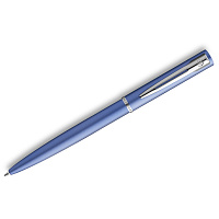 Ручка шариковая Waterman "Allure Blue" синяя, 1,0мм, кнопоч., подарочная упаковка фото Ручка шариковая Waterman "Allure Blue" синяя, 1,0мм, кнопоч., подарочная упаковка