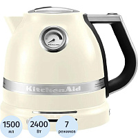 Чайник KitchenAid 5KEK1522EAC, Artisan 1.5 л, кремовый фото Чайник KitchenAid 5KEK1522EAC, Artisan 1.5 л, кремовый
