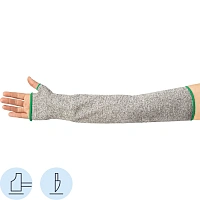 Нарукавник защит. от порезов Lakeland ArmorGrip 8001 длина 56см цв.серый