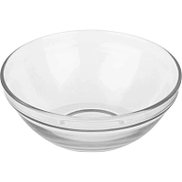 Миска стеклянная Mallony Insalato 150/210/360/510/920 мл прозрачная 5 штук в упаковке (7177)