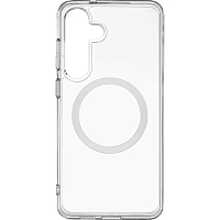 Чехол-накладка uBear Real Mag Case для Samsung Galaxy S25+ прозрачный (CS502TT67RL-SS25M)