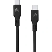 Кабель зарядный Rocket Flex TPE USB-C/USB-C 1 м, 60W, чер(RDC516BL01FL-CС) фото Кабель зарядный Rocket Flex TPE USB-C/USB-C 1 м, 60W, чер(RDC516BL01FL-CС)