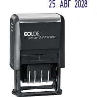Датер автомат. пласт. S220 шрифт 4мм месяц букв. (аналог 4820)Colop