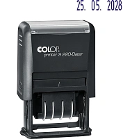 Датер автомат. пласт. S220Bank шрифт 4 мм месяц цифр. (аналог 4820B) Colop