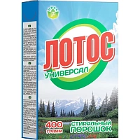 Порошок стиральный Лотос-универсал  400гр   (коробка)