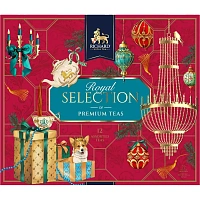 Подарочный набор чая Richard "Royal Selection of Premium Teas", 9 вкусов, 72 пакетика