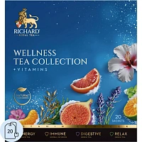 Чай Richard Royal Wellness Tea Collection Ассорти чаёв 20 сашет НГ