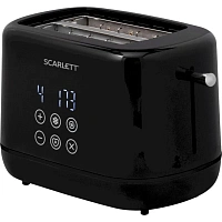 Тостер Scarlett SC-TM11069, 2 слота, LED-дисплей, автоцентрирование, черный фото Тостер Scarlett SC-TM11069, 2 слота, LED-дисплей, автоцентрирование, черный