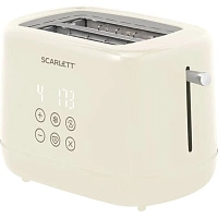 Тостер Scarlett SC-TM11070, 2 слота, LED-дисплей, автоцентрирование, белый фото Тостер Scarlett SC-TM11070, 2 слота, LED-дисплей, автоцентрирование, белый