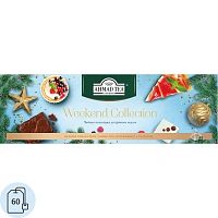 Чай AHMAD "Weekend Collection" ассорти 3 вкусов, НАБОР 60 пирамидок, N069