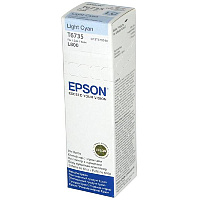 Чернила Epson T6735 C13T67354A светло-голубые оригинальные фото Чернила Epson T6735 C13T67354A светло-голубые оригинальные