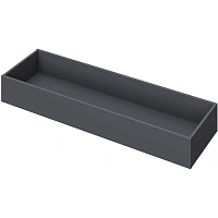 Топ (крышка) к тумбе ящик кашпо Easy to lead K-Loft 241H001 (графит, 1366х172х416 мм)