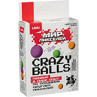 Набор для опытов Хим. опыты Crazy balls  Зелён, сирен, оранж, Опи-006