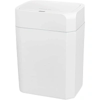 Ведро мусорное Kitchen Joy сенсорное пластиковое белое 16л_KJ-JAH6116 фото Ведро мусорное Kitchen Joy сенсорное пластиковое белое 16л_KJ-JAH6116