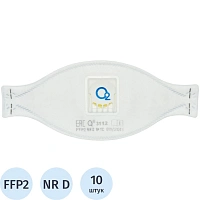 Респиратор противоаэрозольный О2 3112 с клапаном FFP2 (10 штук в упаковке)