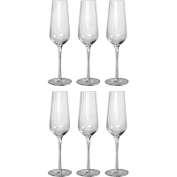 Бокал -флюте для шампанского 270 мл Optical d 6 см h24,5 см 6 шт/уп