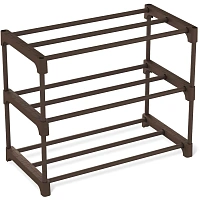 Полка для обуви SHT-SR6-P коричневая (595х310х485 мм)