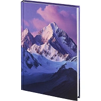 Ежедневник недатированный 7БЦ, пленка глянц., А5,128л, Выбор есть, Горы