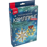 Набор для квиллинга Новогодний Рождественские радости НГ, Квл-044