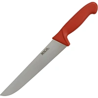 Нож для мяса прямой 25см, красный 413992