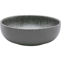 Салатник керамический Oxford Flat Shape Gray 16 см 600 мл серый