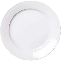 Тарелка мелкая диам. 175 мм Гладкий край Белая 25шт/уп фото Тарелка мелкая диам. 175 мм Гладкий край Белая 25шт/уп