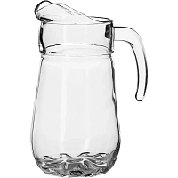 Кувшин прозрачный, объем 1370 мл, фактурное стекло, PASABAHCE "СИЛЬВАНА", фирменная подарочная упаковка, 43334