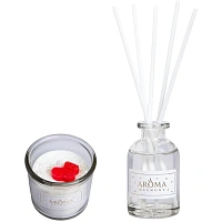 Набор ароматический КАШТАНОВЫЙ ПУДДИНГ свеча+диффузор  АН4049