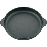 Сковорода для подачи 18,5 см h2,5 см круглая чугун 2 ручки