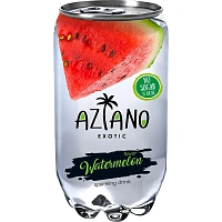 Напиток слабогазированный Aziano Watermelon без сахара 0.35 л