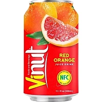 Напиток негазированный Vinut Red Orange Juice 0.33 л