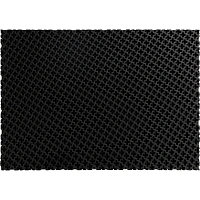 Коврик входной (придверный) Evaline Кросс ячеистый влаго-грязезащитный 40x60 см чёрный (УК060040)