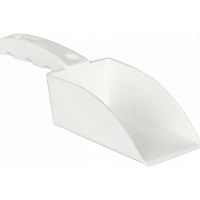 Совок Ringa ручной пластмассовый, бесшовный, 0,2л, 210мм, бел._FSS1W