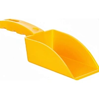 Совок Ringa ручной пластмассовый, бесшовный, 0,2л, 210мм, жёл._FSS1Y