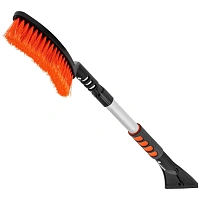 Щетка для снега со скребком телескопическая Stels 72,5-100,5см 55304