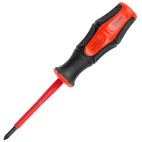 Отвертка диэлектрическая PH/FL1x80 серия ПРОФИ (КВТ) 79776