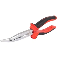 Длинногубцы изогнутые диэлектрические 200 мм серия СТАНДАРТ (КВТ) 60473