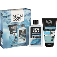 Подарочный набор MEN CODE Гель д/брит 150мл+Лосьон п/брит ULTRACOOL150 мл