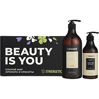 Подарочный набор косметики Synergetic Табак-ваниль