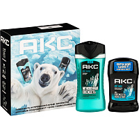Подарочный набор Акс Айс чилл мужской гель и дезодорант-антиперспирант