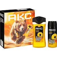 Подарочный набор Акс На пляже гель для душа и дезодорант