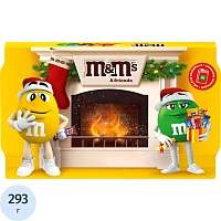 Подарочный набор M&Ms Friends Камин кондитерских изделий, 293г