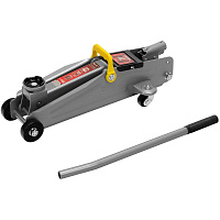 Домкрат гидрав подкатной, 2т, 135-385 мм, в пласт. Кейсе Matrix 51028