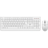 Набор клавиатура+мышь Acer OCC401,белый,USB,беспр,Multimedia (ZL.ACCCC.017)