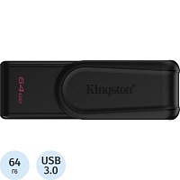Флеш-память Kingston DataTraveler Exodia S, 64Гб, USB 3.2 gen.1, черный