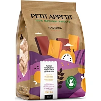 Пастила Petit Appetit тыквенная с апельсином и клетчаткой семян чиа, 104г